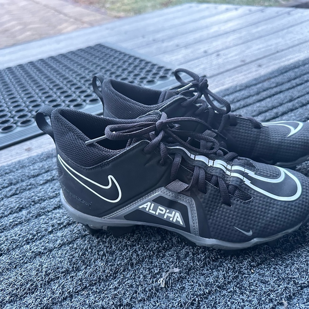 Nike Alpha Men's Black and Gray Athletic Shoes